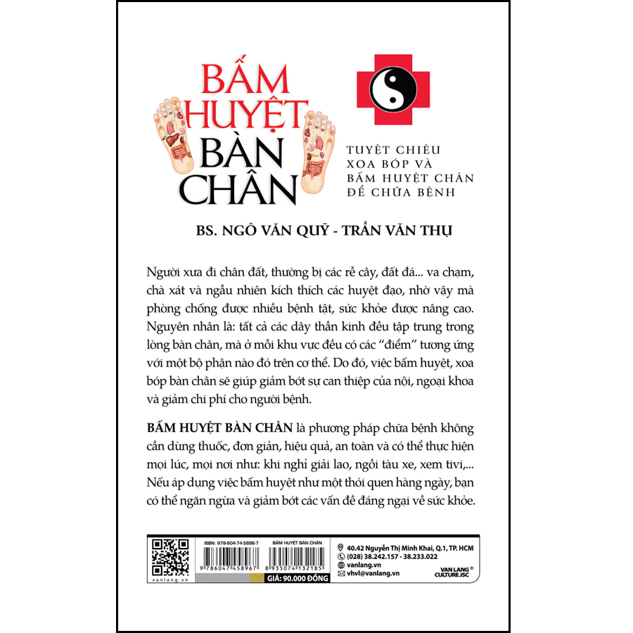 Bấm Huyệt Bàn Chân - Tái Bản