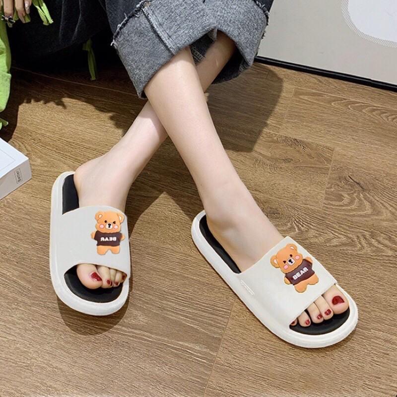 Dép Quai Ngang Gấu Siêu Xinh