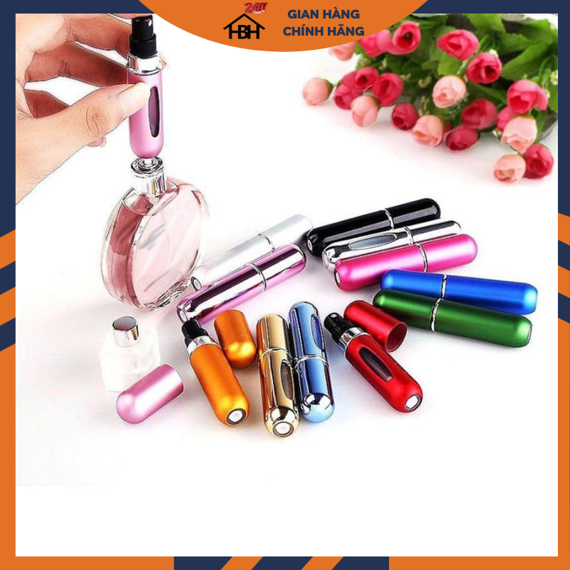 LỌ CHIẾT NƯỚC HOA MINI 5ML TIỆN LỢI KHI ĐI DU LỊCH HBH (giao ngẫu nhiên)