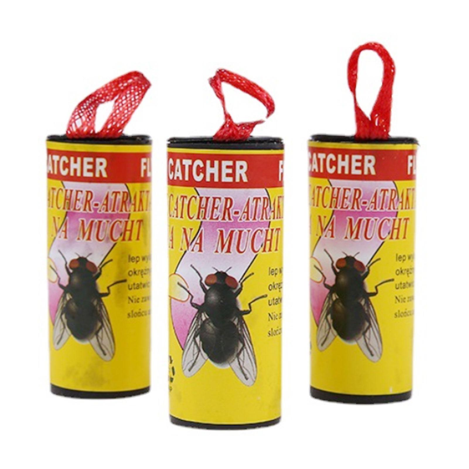 Set 24 Cuộn Keo Bẫy Ruồi Hai Mặt Dính Không Có Hóa Chất