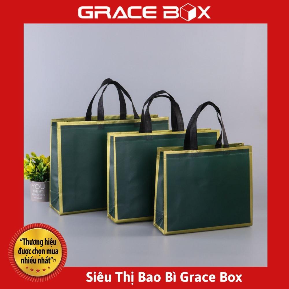 Túi Vải Môi Trường Cán Màng PP Chống Thấm Hàng Cao Cấp - Sang Trọng - Siêu Thị Bao Bì Grace Box