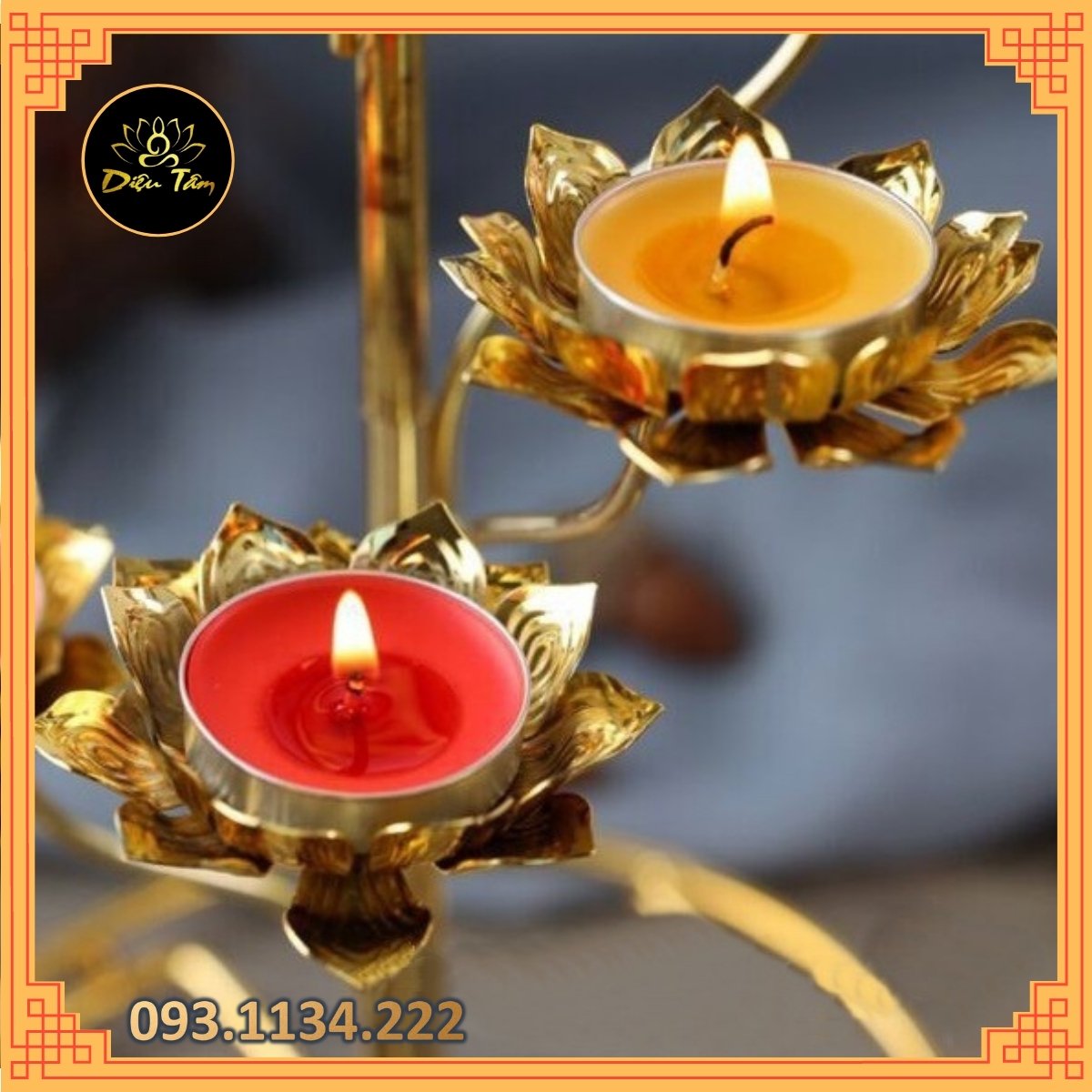 Nến bơ thực vật 100 viên cháy 1h, 2h,3h,4,8h nến cao cấp tealight cúng phật, đồ thờ cúng