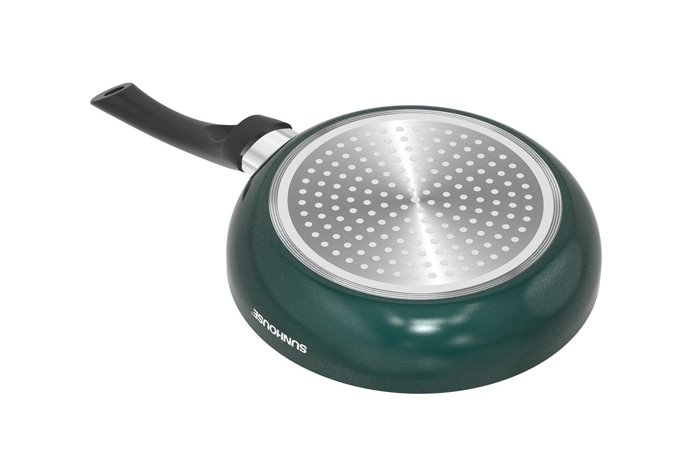 [Độc quyền Online] Chảo chống dính đáy từ Sunhouse ECO SHM20-24-26-28EC - Công nghệ Oil Lock chống cháy cục bộ - Hàng chính hãng