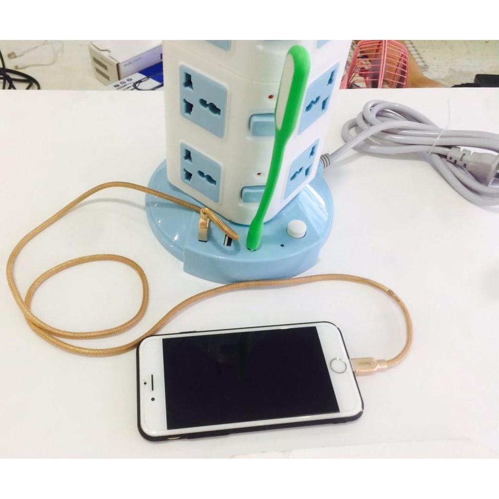 Ổ Cắm Điện 3 Tầng 3 Cổng Usb Đa Năng