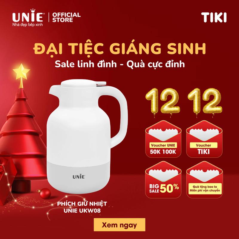 Phích giữ nhiệt UNIE UKW08,Công nghệ khoá nhiệt 5 lớp, dung tích 2l, màu sắc trang nhã- hàng chính hãng