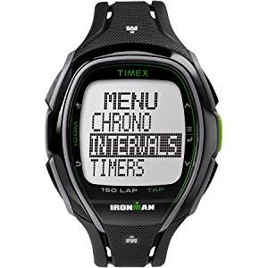 Timex Women s T5K039 Ironman Sleek 50 Mid-Size Black Resin Strap Watch 7