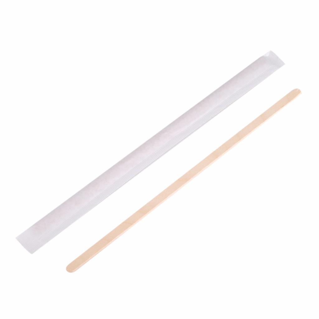 100 Chiếc 140mm Máy Khuấy Cà Phê Bằng Gỗ Dùng Một Lần Cho đồ Uống Nóng Lạnh