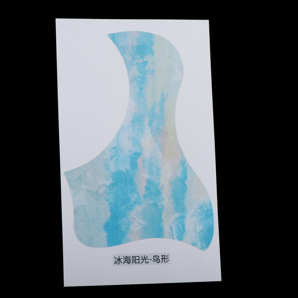 Sticker Pick Guard Folk Acoustic Scratch Plate Guitar Pickguard Parts