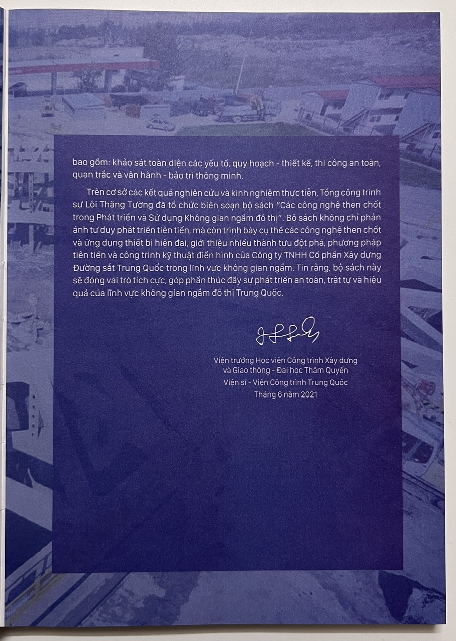 Sách - Phát Triển Và Sử Dụng Không Gian Ngầm Đô Thị