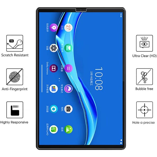 Kính cường lực dành cho Lenovo Tab M10 FHD Plus Tb-X606 - Độ cứng 9H, dày 0.3mm