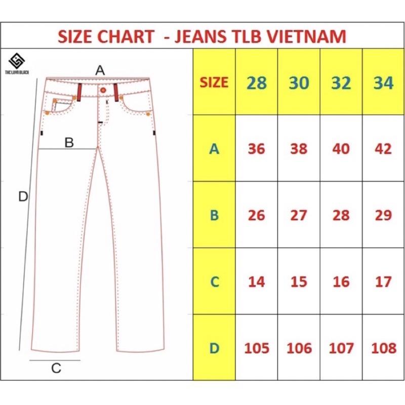 Quần Jean Nam The Luyn Black Màu Xanh Vintage Kiểu Rách Gối Form Dáng Skinny Fit