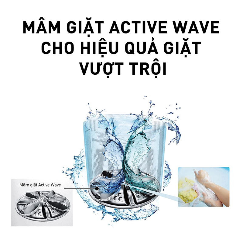 [Lắp đặt trong vòng 24h] Máy Giặt Cửa Trên Panasonic 10 Kg NA-F100A4HRV- Siêu Bọt Mịn Tách Bẩn - Hàng chính hãng