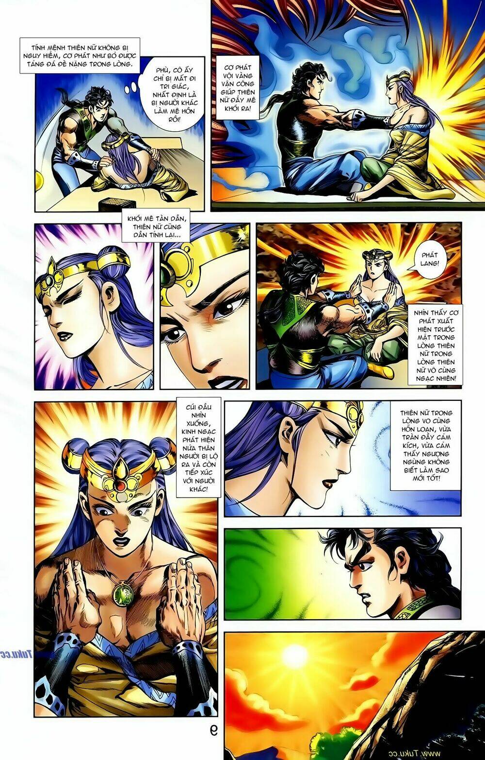 thiên tử truyền kỳ 1 - cơ phát khai chu bản chapter 122 10