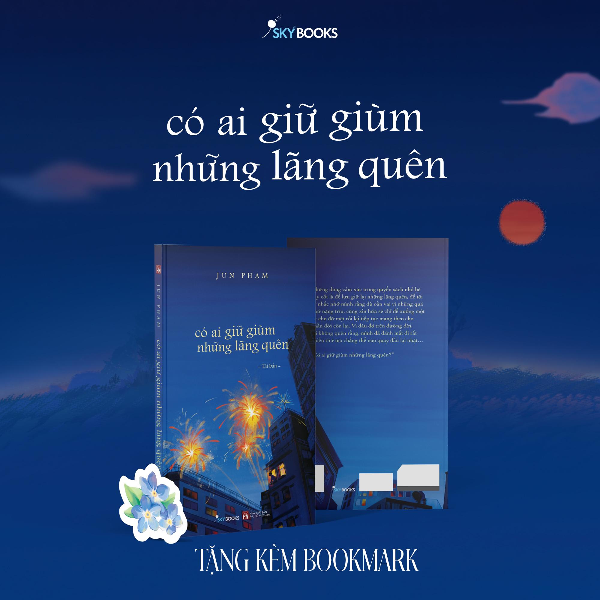 Sách Jun Phạm - Có Ai Giữ Giùm Những Lãng Quên (Tái Bản 2025) - Tặng Kèm Bookmark - Tiểu thuyết Việt Nam, truyện ngắn