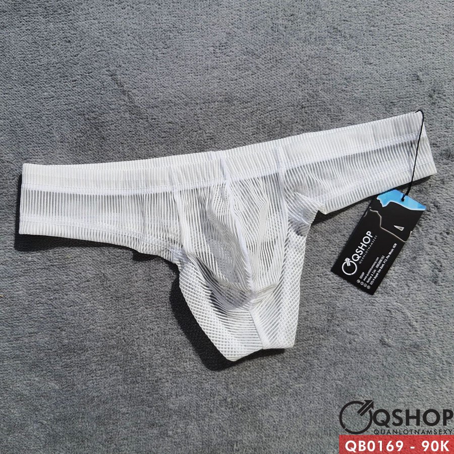 Quần lót tam giác nam nửa mông thun lưới QSHOP QB0169