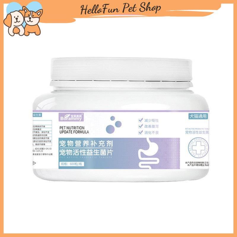 Canxi cho chó mèo Borammy bổ sung vitamin, canxi bảo vệ xương và hỗ trợ tiêu hóa