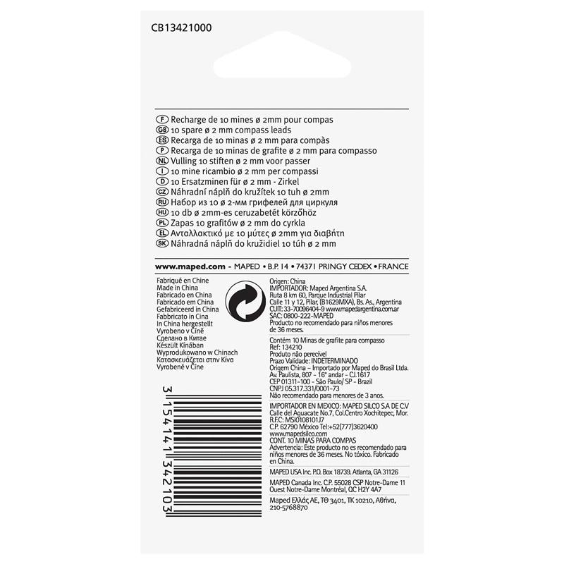 Ruột Chì Compas X10 134210