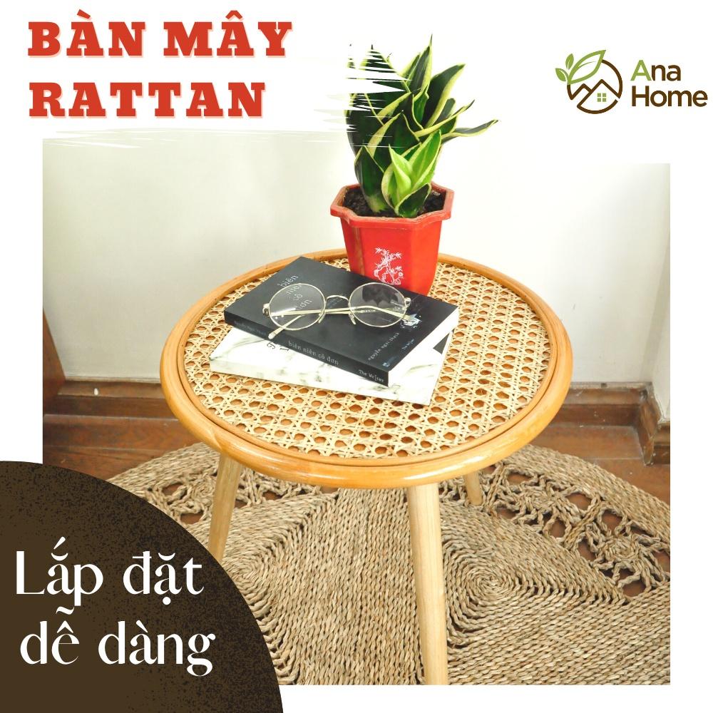 (Combo siêu tiết kiệm) Bộ bàn ghế mây Rattan ban công cao cấp, ghế thư giãn lưng cao, phù hợp không gian gia đình