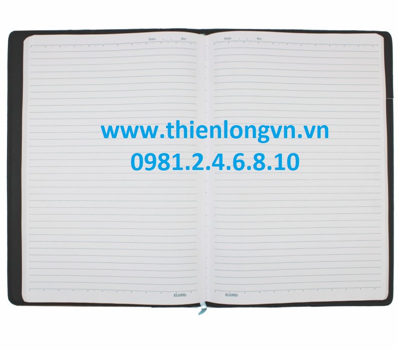 Sổ giả da Bureau A4 - 400 trang; Klong 333M bìa cam