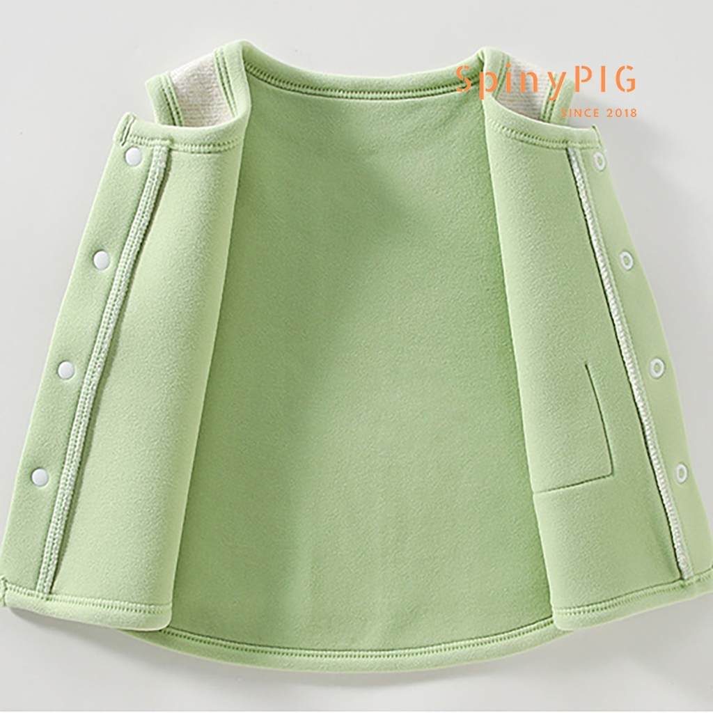 Áo gile cho bé 0-4 tuổi chất nỉ dày ấm mềm mại nhiều màu xinh cho bé trai bé gái mùa đông