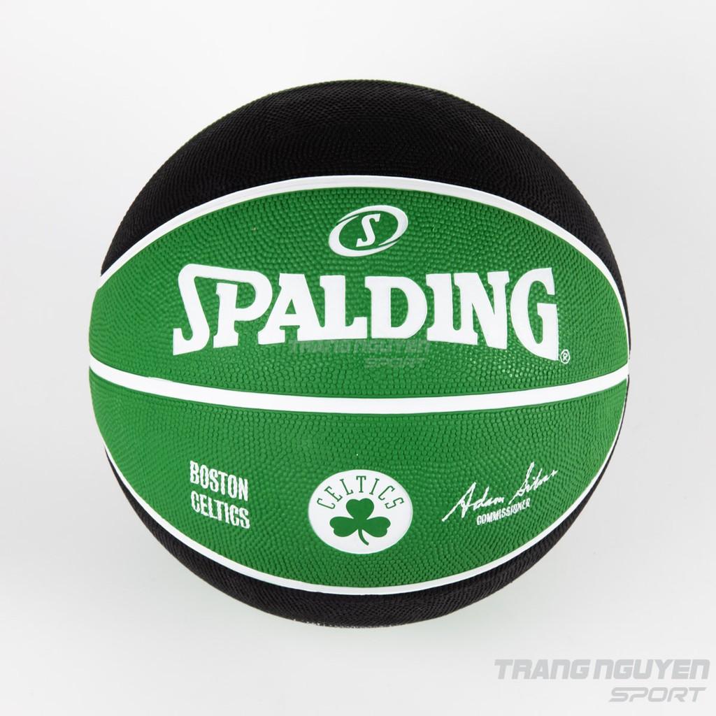 Quả Bóng rổ Spalding NBA TEAM BOSTON CELTICS | Size 7 | mã 83-505Z (OUTDOOR)