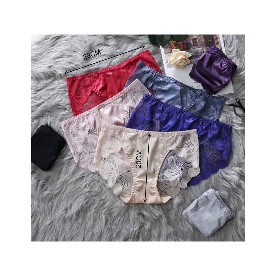 COMBO 10 QUẦN REN NỮ PHI LỤA 272