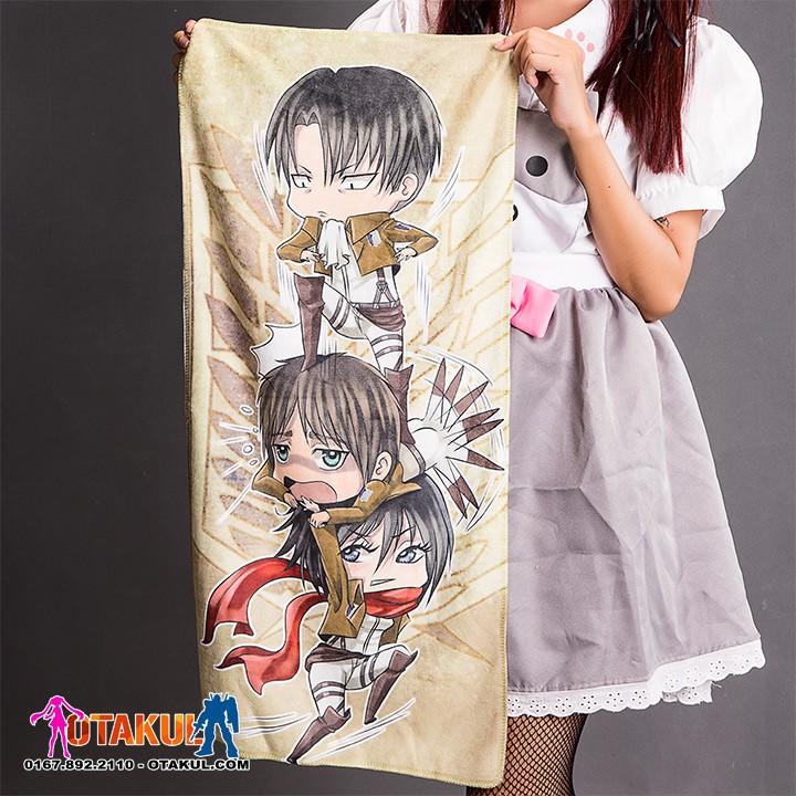 Khăn Tắm Anime - Attack On Titan