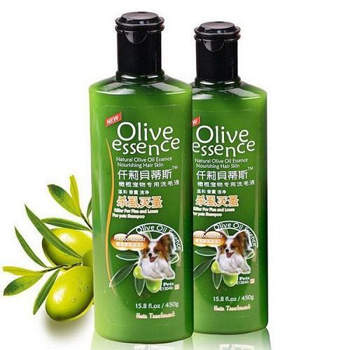 Sữa Tắm cho chó mèo - Sữa tắm Olive Essence - Dùng cho cả chó và mèo