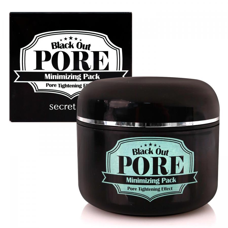 Mặt nạ bùn khoáng làm sạch mụn đầu đen Secret Key Black Out Pore Minimizing Pack 100g