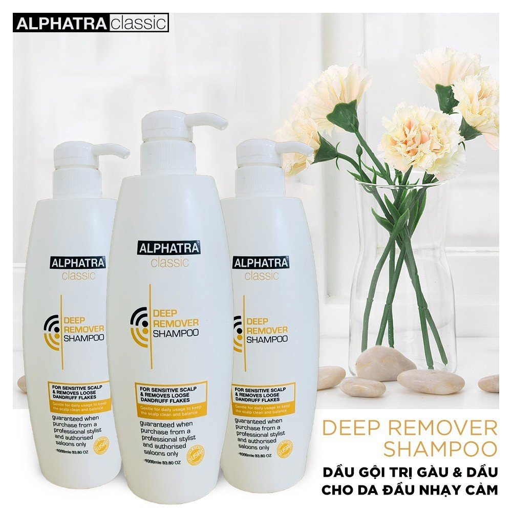 Dầu Gội Trị Gàu và Dầu Deep Remover Shampoo 1000ml