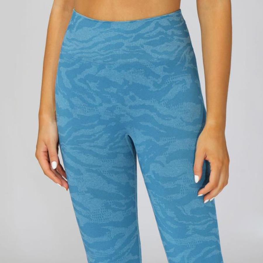Mới Camo Liền Mạch Quần Legging Nữ Scrunch Chiến Lợi Phẩm Tập Yoga Gân Cấp Tập Gym Quần Áo Nén Tập Thể Dục Hồng Tập Luyện Chặt