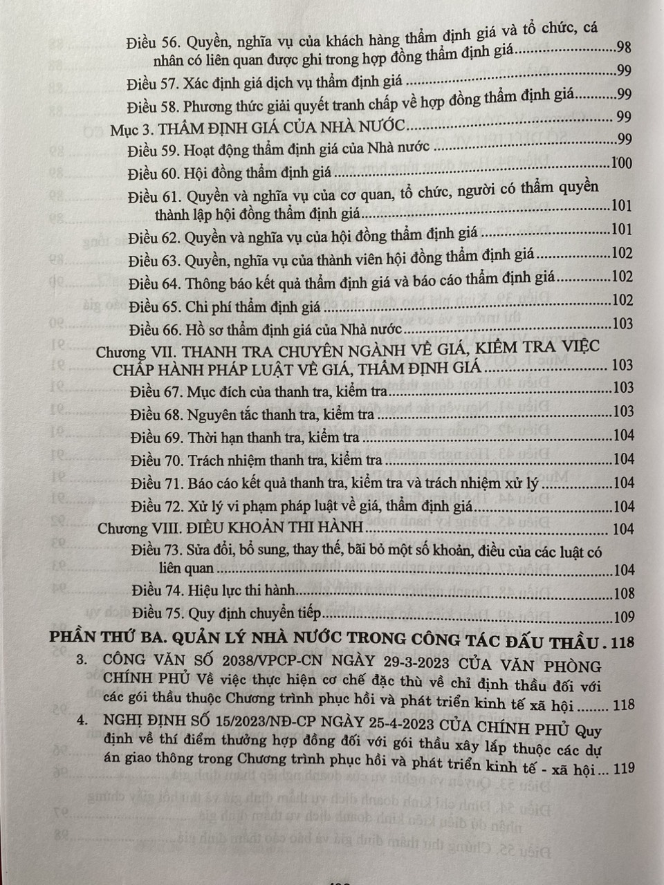 Luật đấu thầu- quy định lựa chọn nhà thầu, hạn chế thất thoát, lãng phí, tiêu cực, tham nhũng trong lĩnh vực đấu thầu - Luật giá