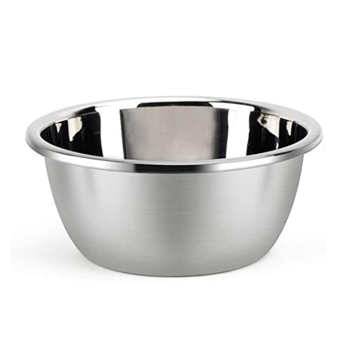 Thau rửa rau củ quả bằng inox 24 CM. Thau đựng rau củ