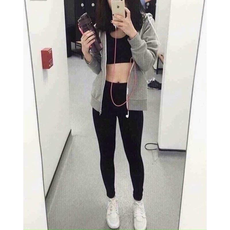 Quần legging lót lông siêu ấm