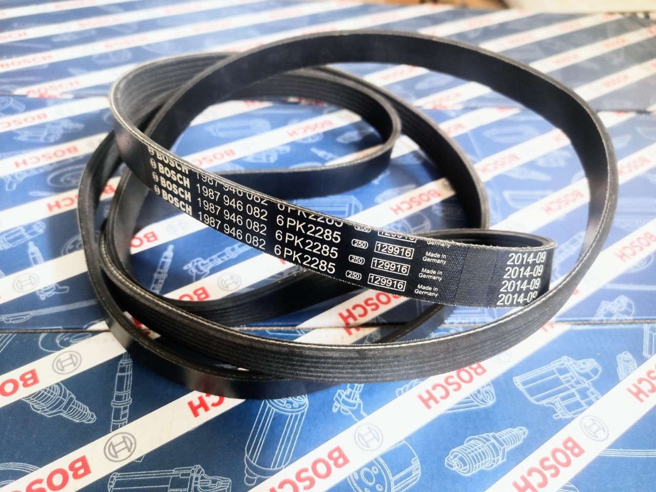 Dây Curoa Mazda 3 2.3, Mazda 6 2.5 , Mercedes V-Class - Bosch 6PK2285