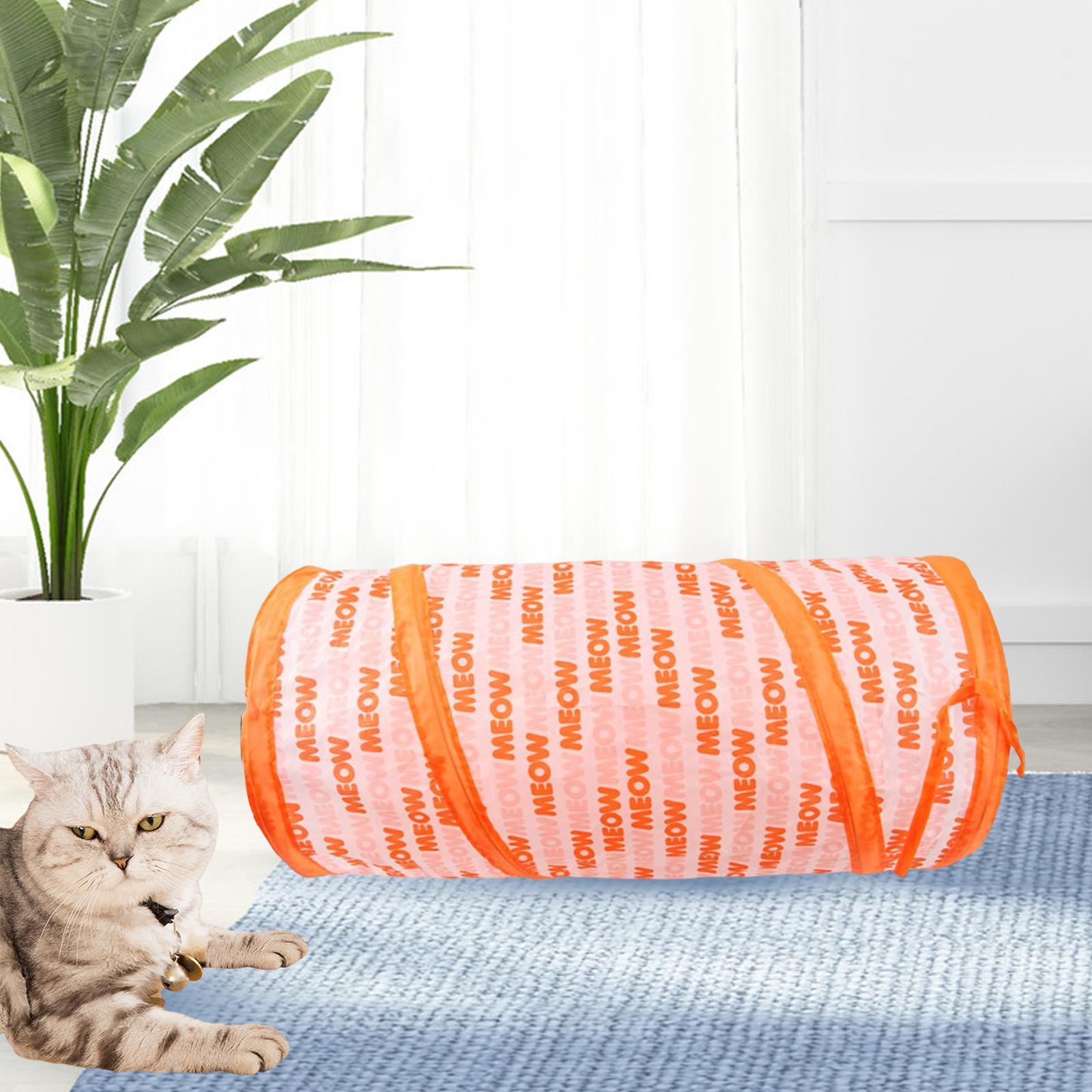 Cat Funny Tunnel Interactive toy Playing Tube Small Animals Rat
