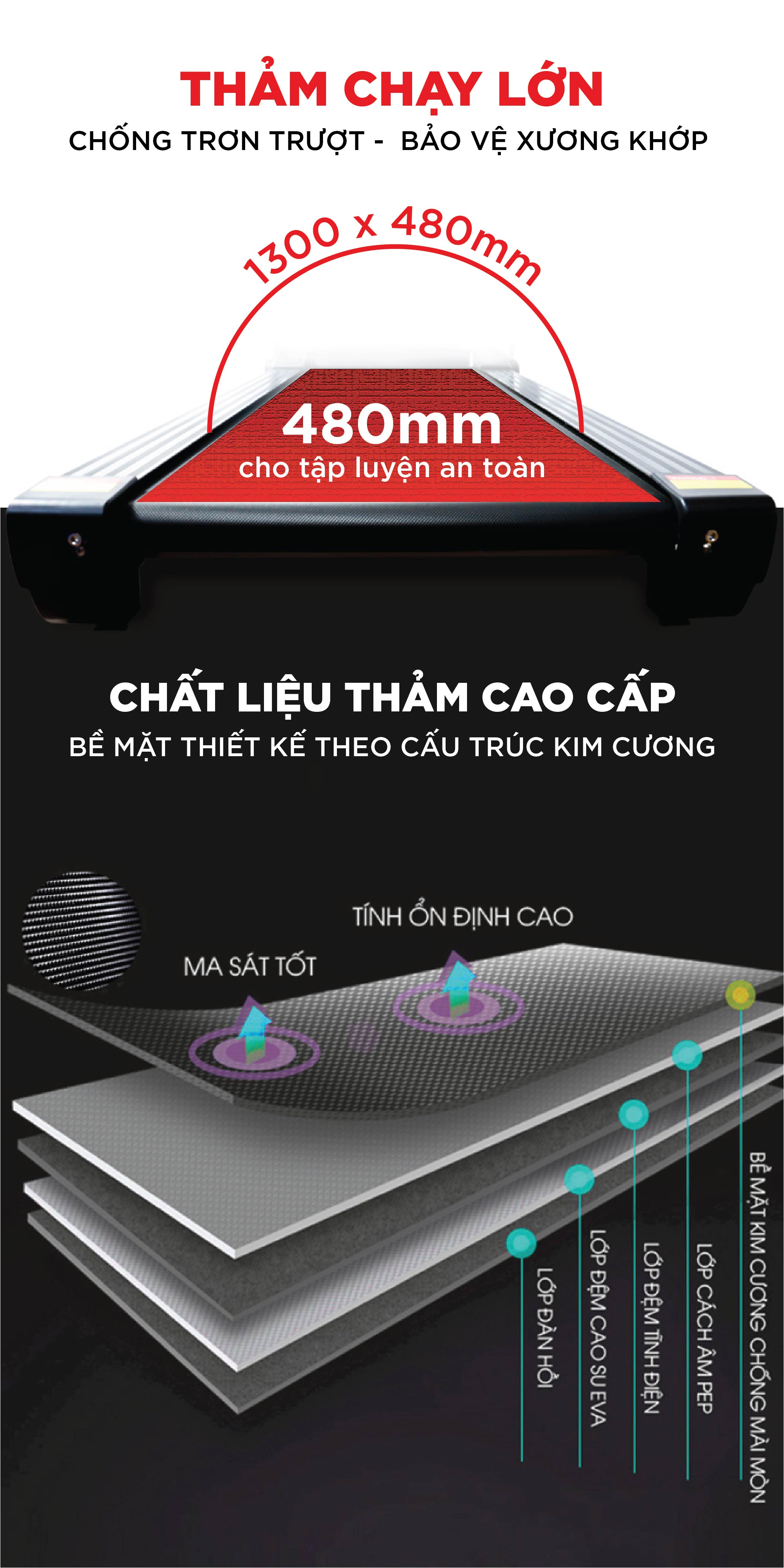 MÁY CHẠY BỘ ĐẠI VIỆT S202M