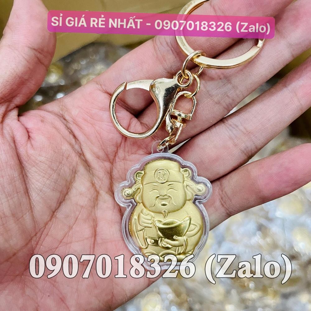 Móc khóa ông thần tài khai lộc MAY MẮN - quà Tết ý nghĩa NELI