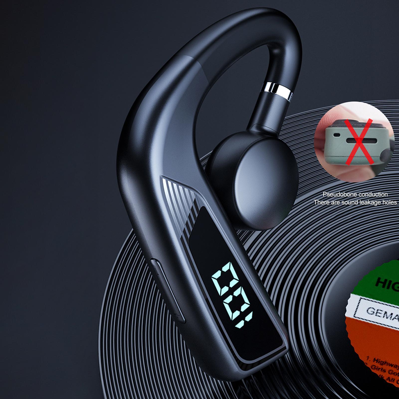 Bone Conduction Headphones Sweat Resistant 30 Hours Music Wireless Earbuds for Workout Driving