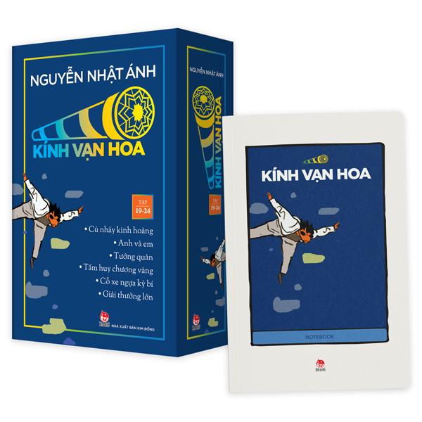 Sách - Boxset Kính Vạn Hoa - Bộ Kỉ Niệm 30 Năm: Tập 19 - 24 (Hộp 6 Tập) - Tặng Kèm Sổ Tay Kính Vạn Hoa