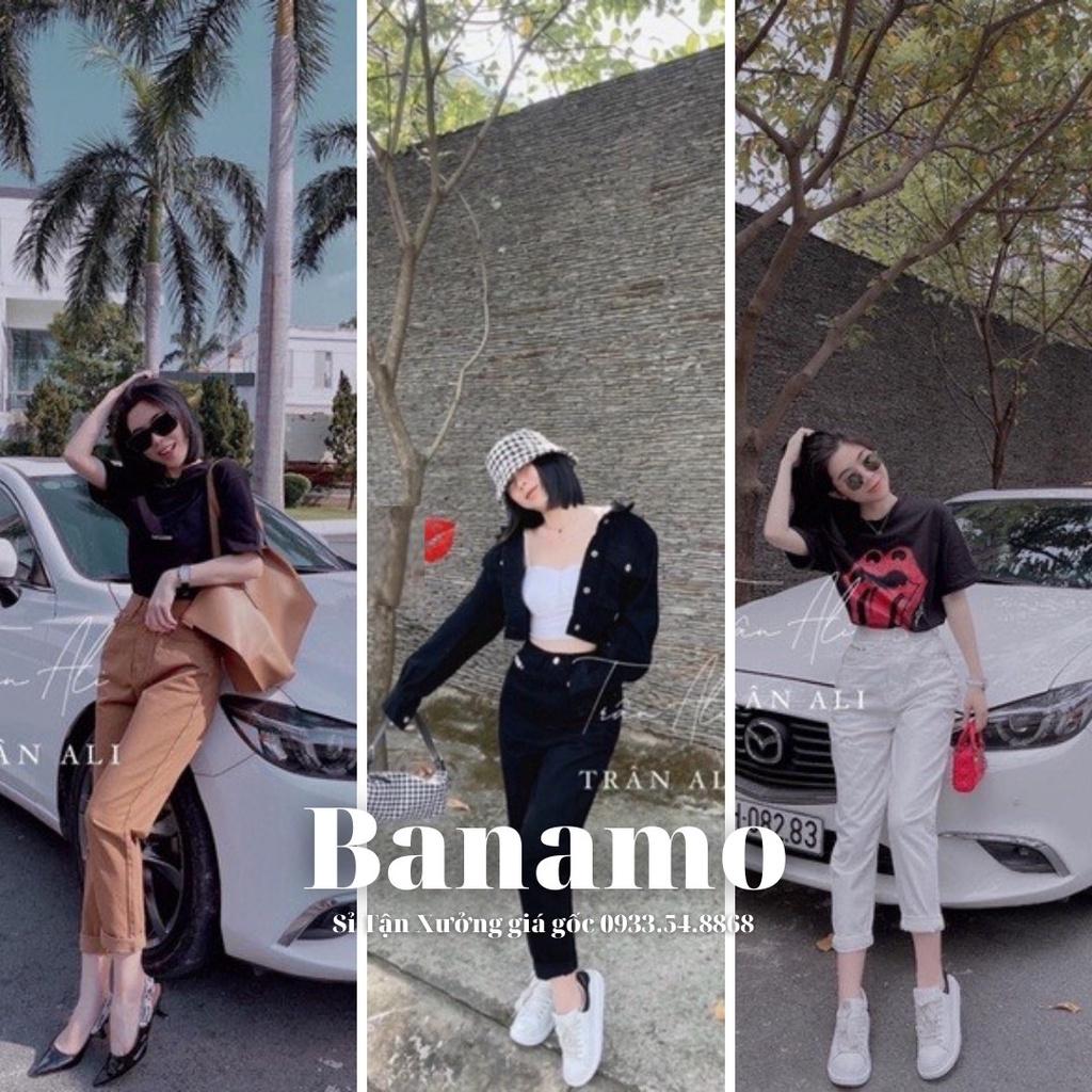 Quần baggy kaki 3 màu siêu đẹp thời trang Banamo Fashion baggy kaki 3 màu 881