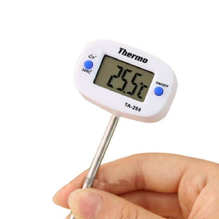 Nhiệt kế nhà bếp đo nhiệt độ thức ăn điện tử-Nhiệt kế đo nhiệt độ sữa, thức ăn