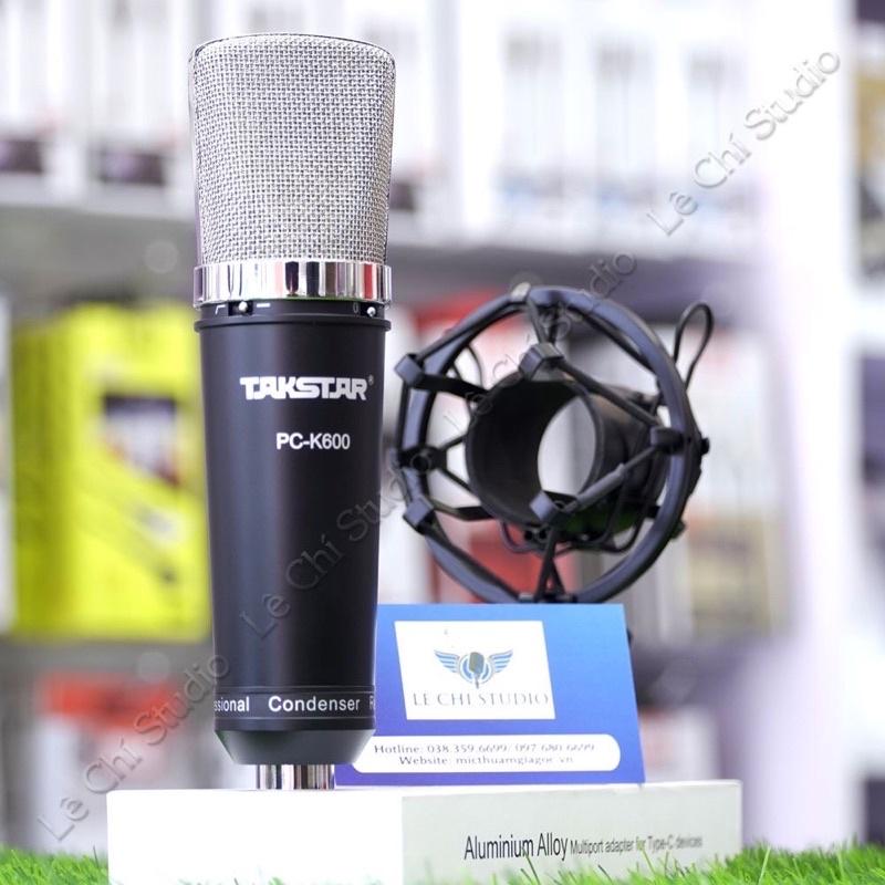 Bộ Mic Hát Livestream Sound Card ICON UPOD PRO &amp; Mic TAKSTAR PC K600 . Âm Thanh Sống Động , Bảo Hành Lên Đến 12 Tháng