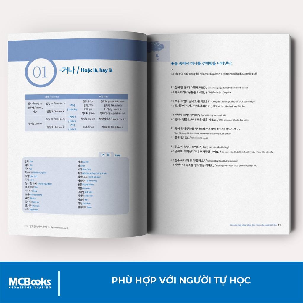 Làm chủ ngữ pháp tiếng Hàn - dành cho người bắt đầu - Bản Quyền