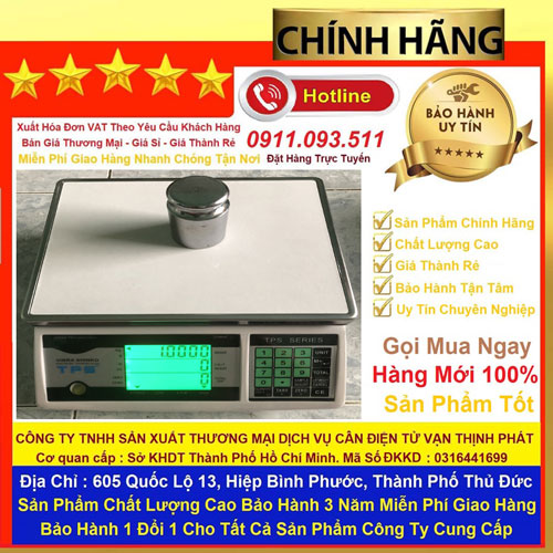 Cân Điện Tử VIBRA SHIKO TPS C 30 KG 1G