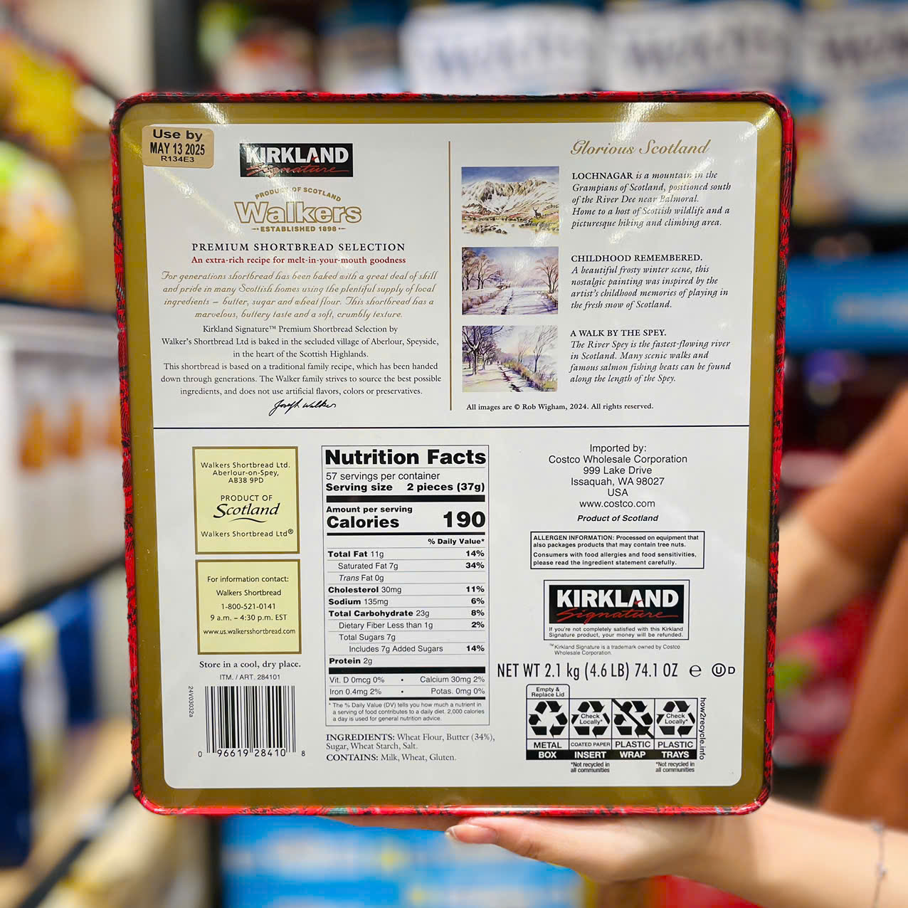 BÁNH QUY BƠ MỸ WALKER PREMIUM SHORTBREAD SELECTION 2.1KG ( Mẫu mới )