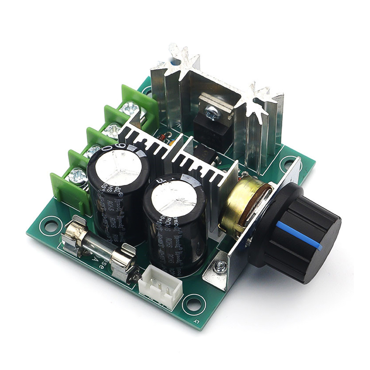Mạch điều chỉnh tốc độ động cơ DC PWM 12V - 40V 10A có chiết áp ngoài - hàng nhập khẩu