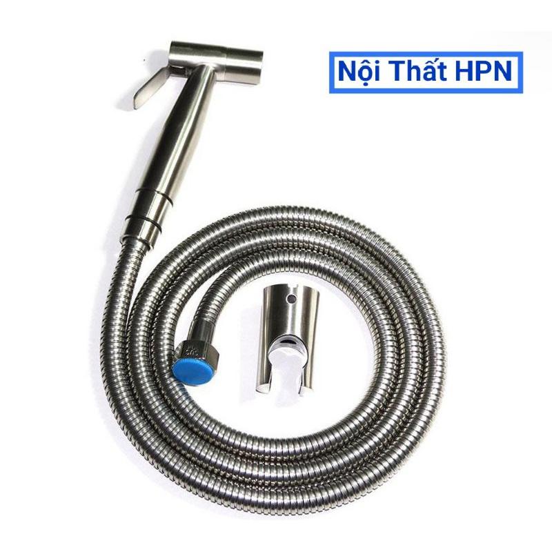 Bộ vòi xịt vệ sinh INOX SUS 304 Siêu mạnh,Siêu bền với mọi môi trường nước XVS01