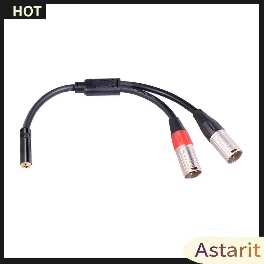 Dây Cáp Âm Thanh Chuyển Đổi Cổng 3.5mm Sang XLR Cho Loa Khuếch Đại Âm Thanh