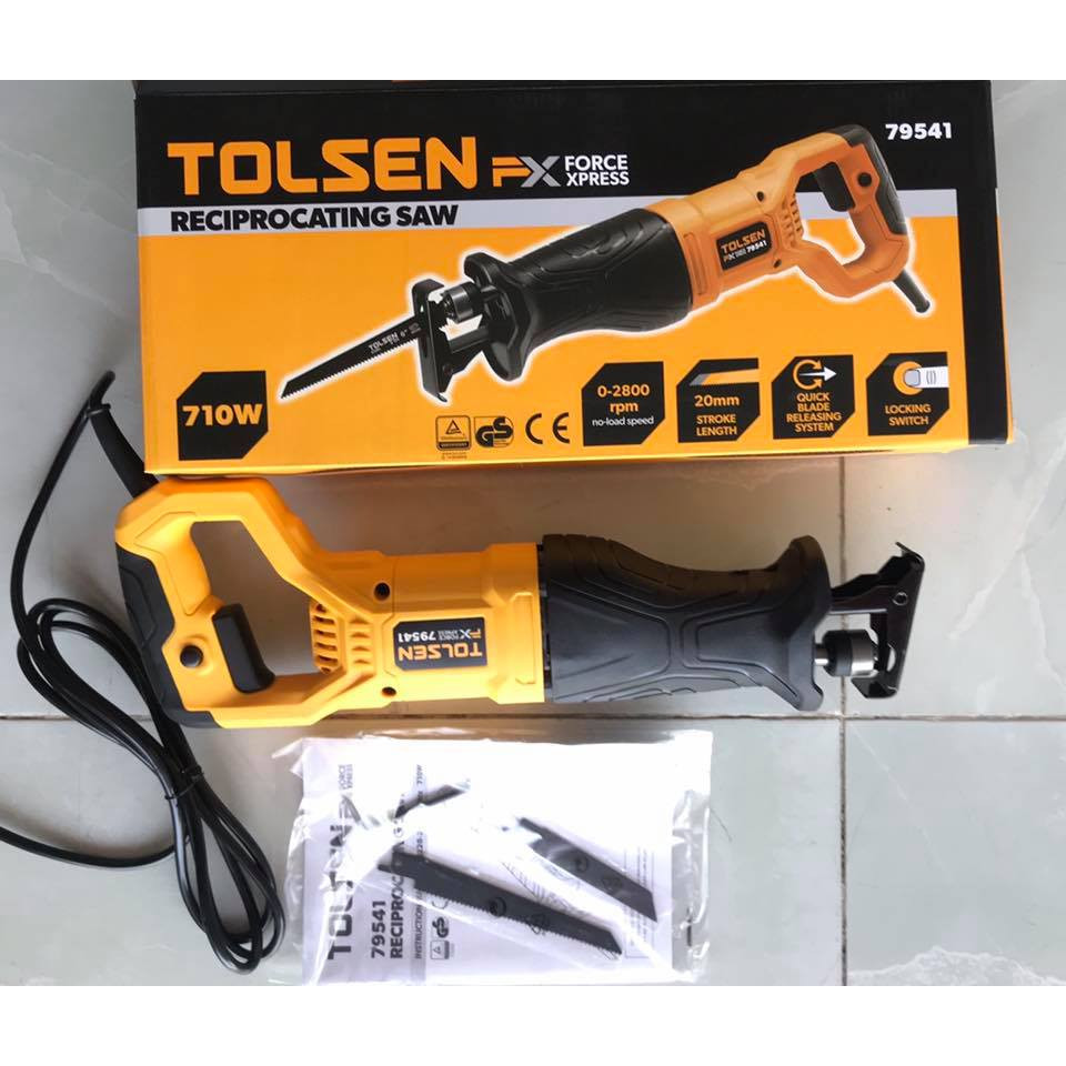 Máy cưa kiếm 710W Tolsen 79541- HÀNG CHÍNH HÃNG